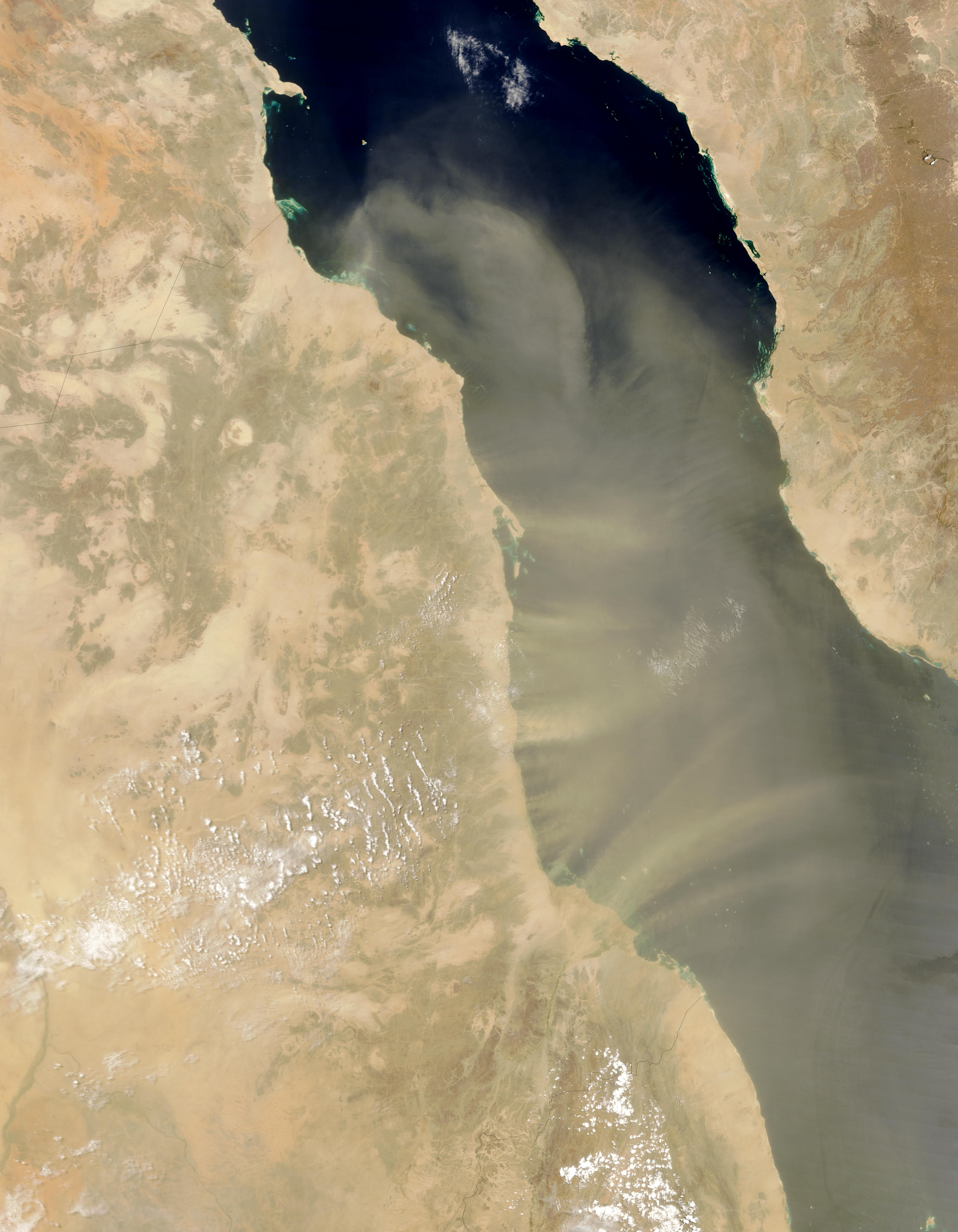 Dust over the Red Sea - related image preview