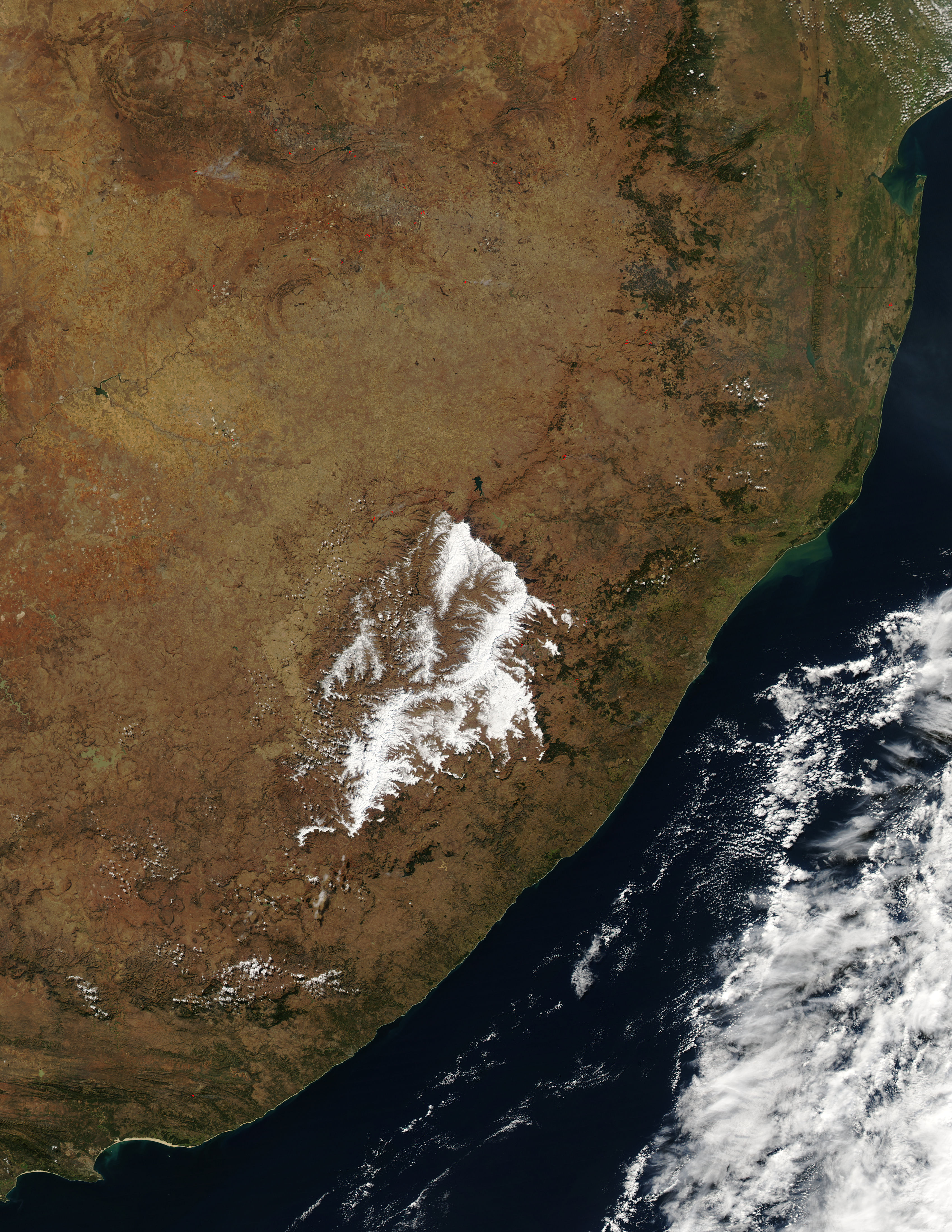 Snow in Lesotho and South Africa - related image preview