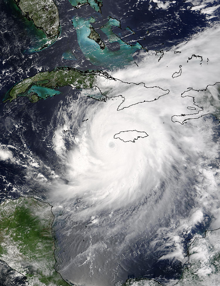 Hurricane Ivan (09L) off Jamaica - related image preview