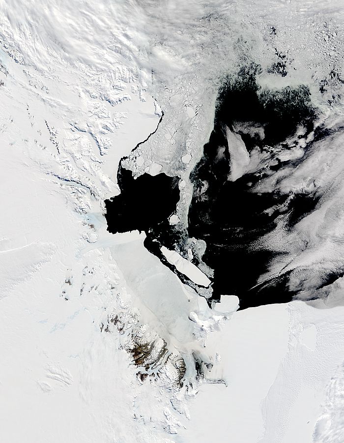B-15A, B-15J, B-15K, and C-16 icebergs in the Ross Sea, Antarctica - related image preview