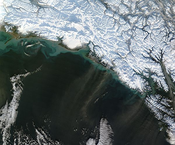 Dust plumes off Alaska - related image preview