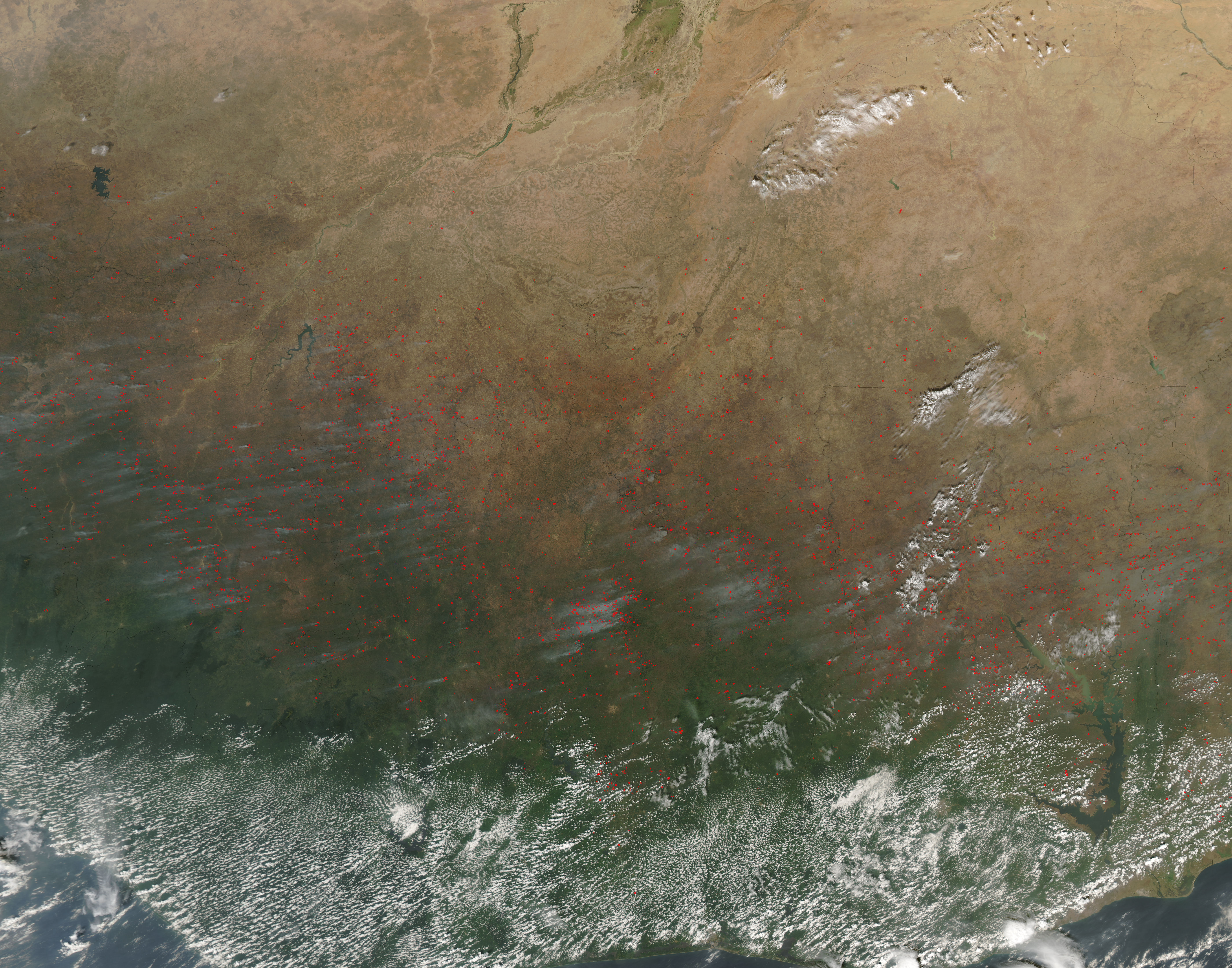 Fires in West Africa - related image preview