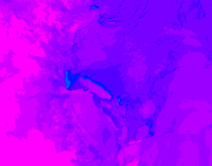 Icebergs in the Ross Sea, Antarctica (surface temperature image) - related image preview