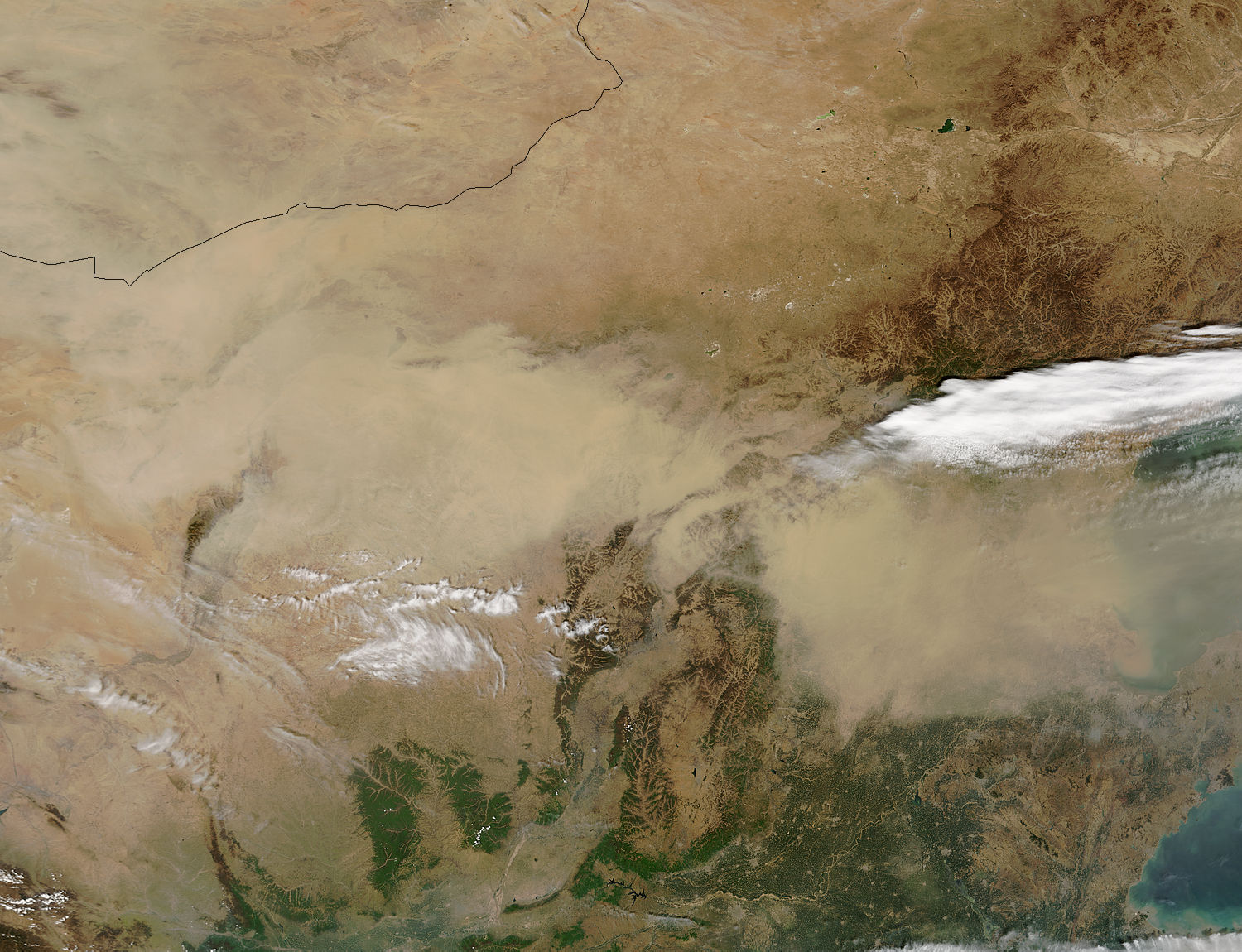 Dust storm in China - related image preview