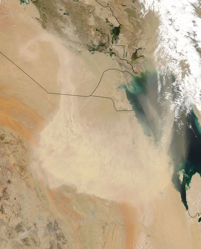 Dust storm in Saudi Arabia - related image preview