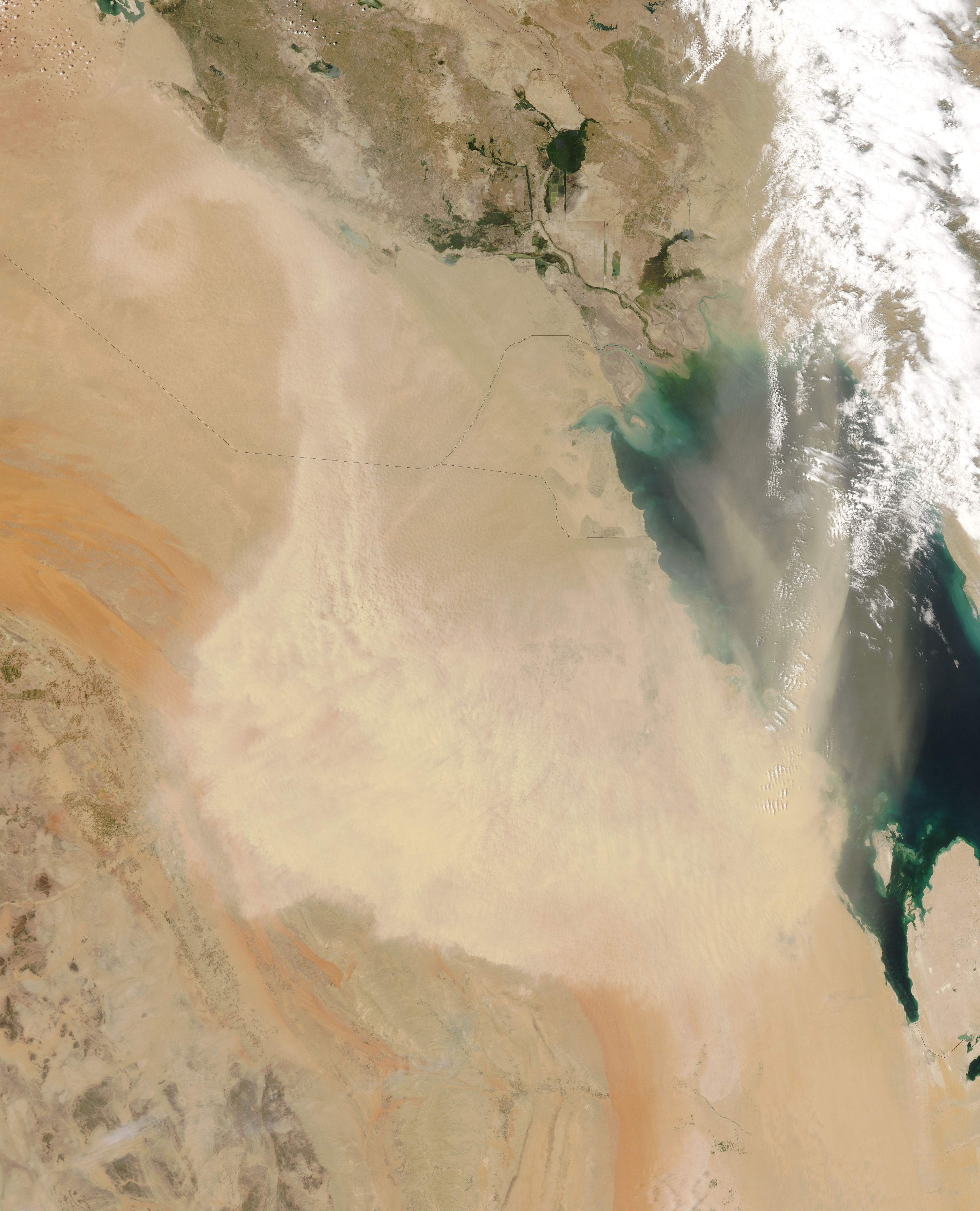 Dust storm in Saudi Arabia - related image preview