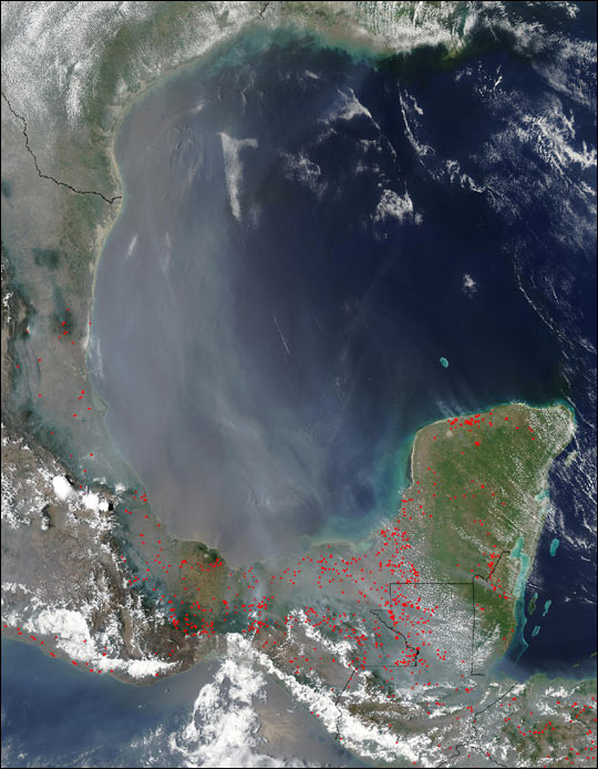 Fires in Mexico and Central America - related image preview