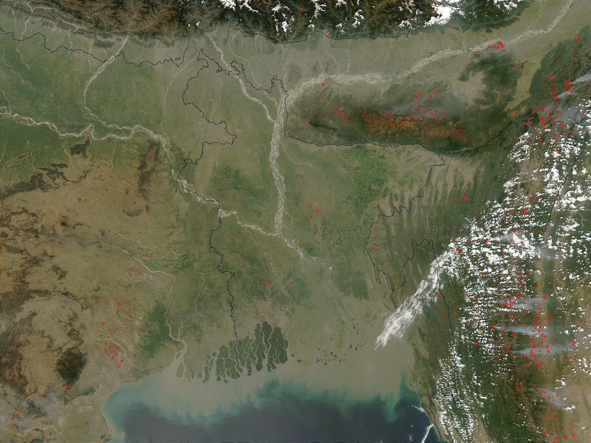 Fires in Eastern India - related image preview