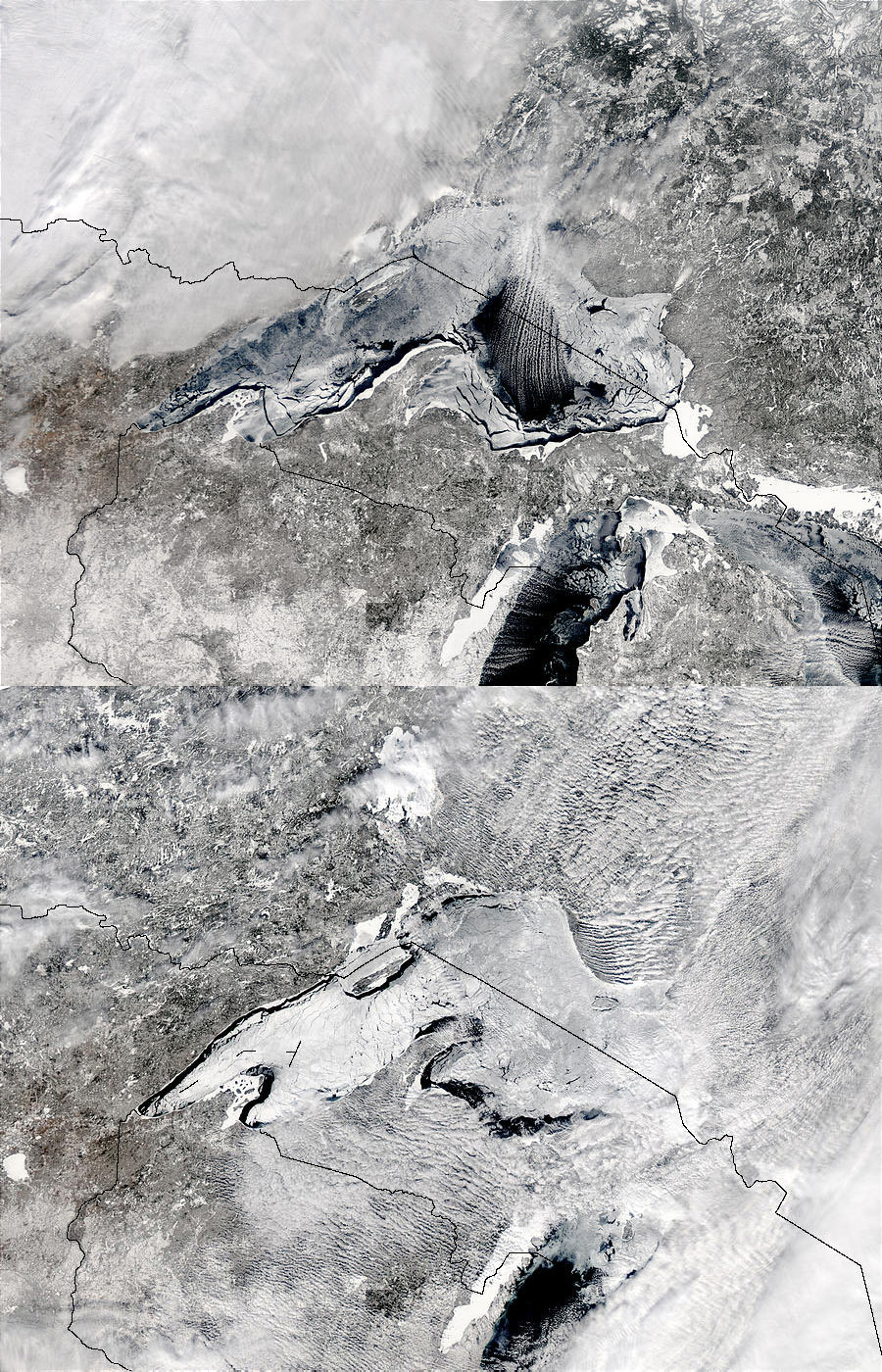 Ice Covers the Great Lakes - related image preview