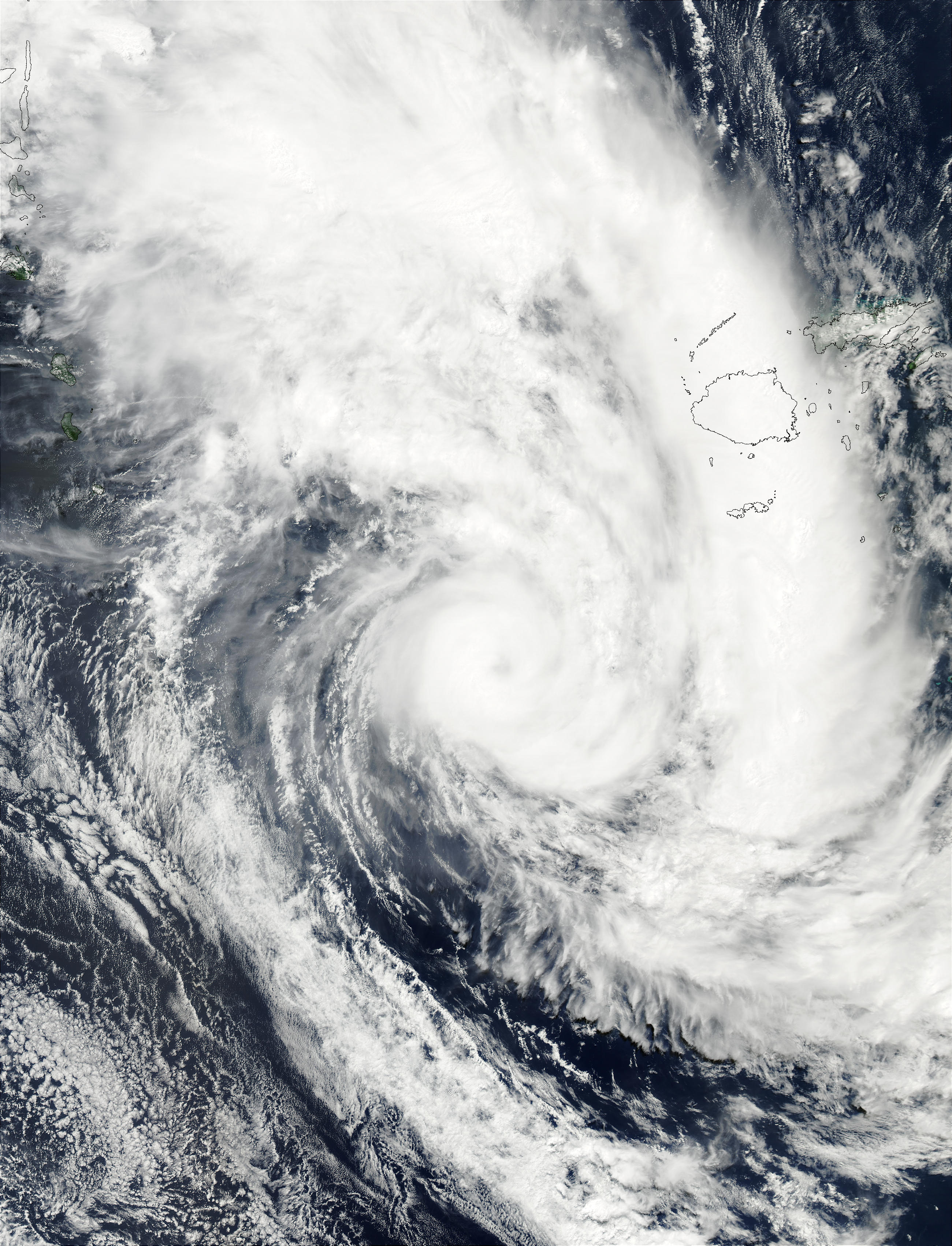 Tropical Cyclone Eseta off Fiji - related image preview