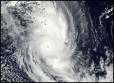 Tropical Cyclone Eseta off Fiji