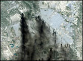 Dust and Smoke over Iraq and the Middle East - selected image