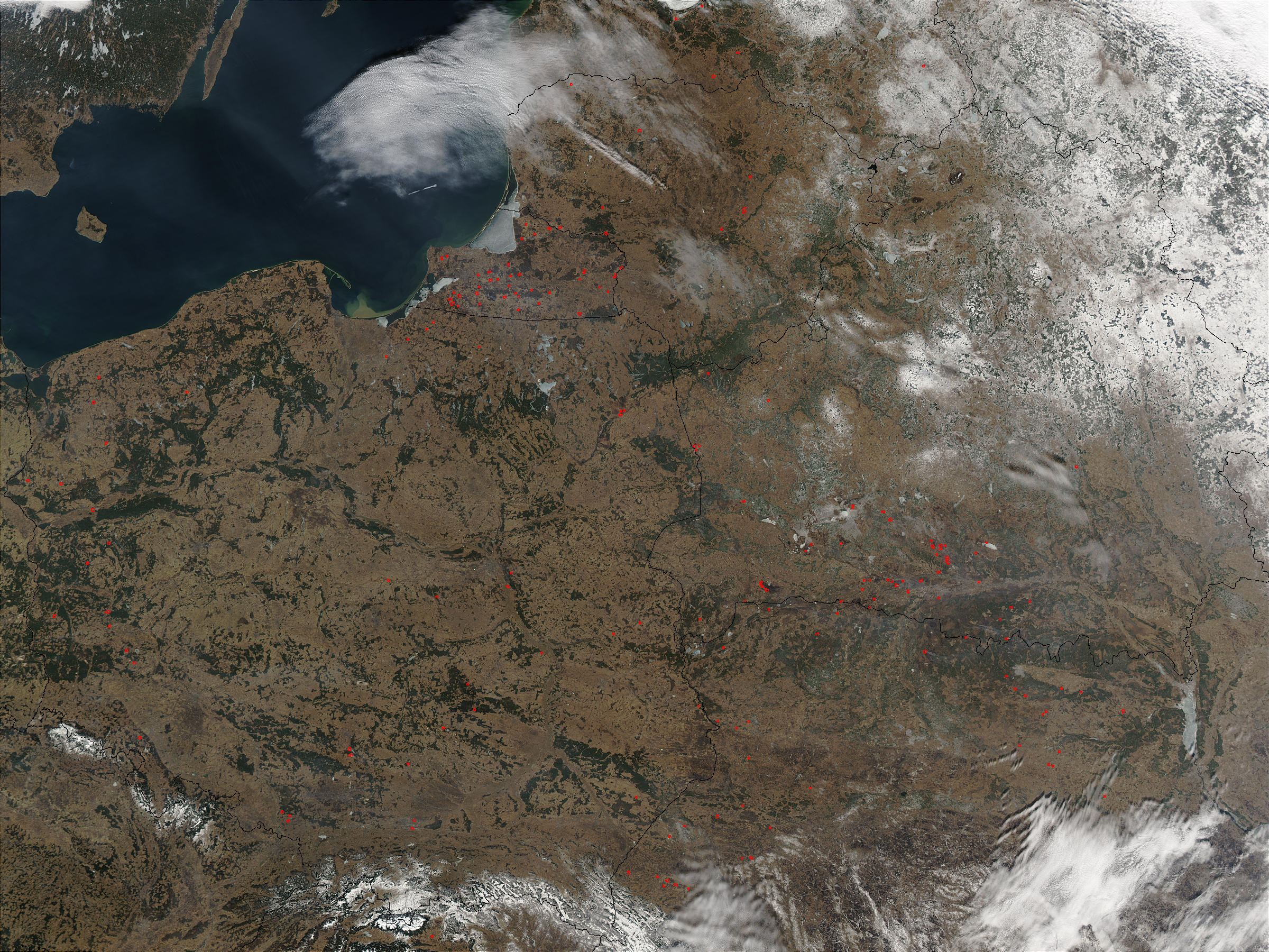 Fires in Northeastern Europe - related image preview