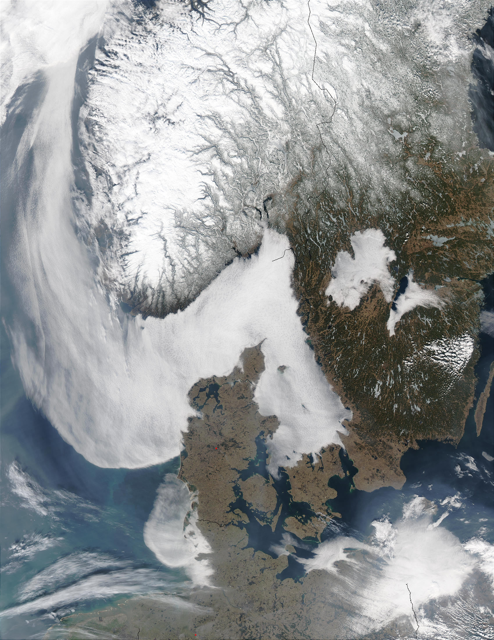 Sea Fog Around Scandinavia - related image preview