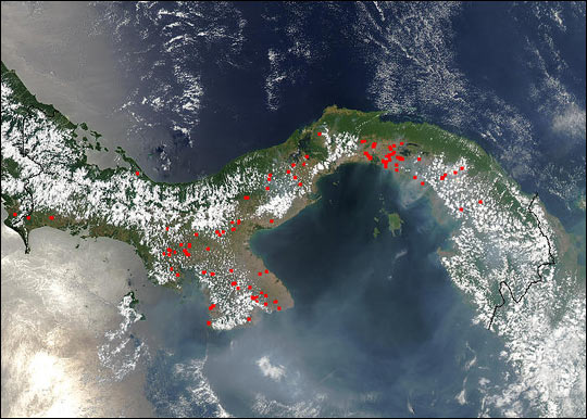 Fires in Panama