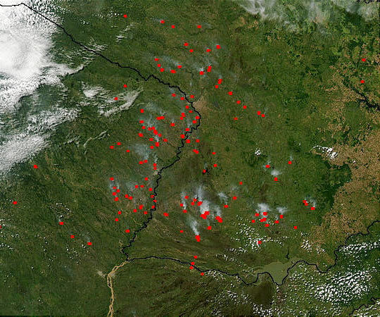Fires in Argentina and Paraguay - related image preview