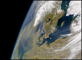 African Dust Reaches Northern Europe