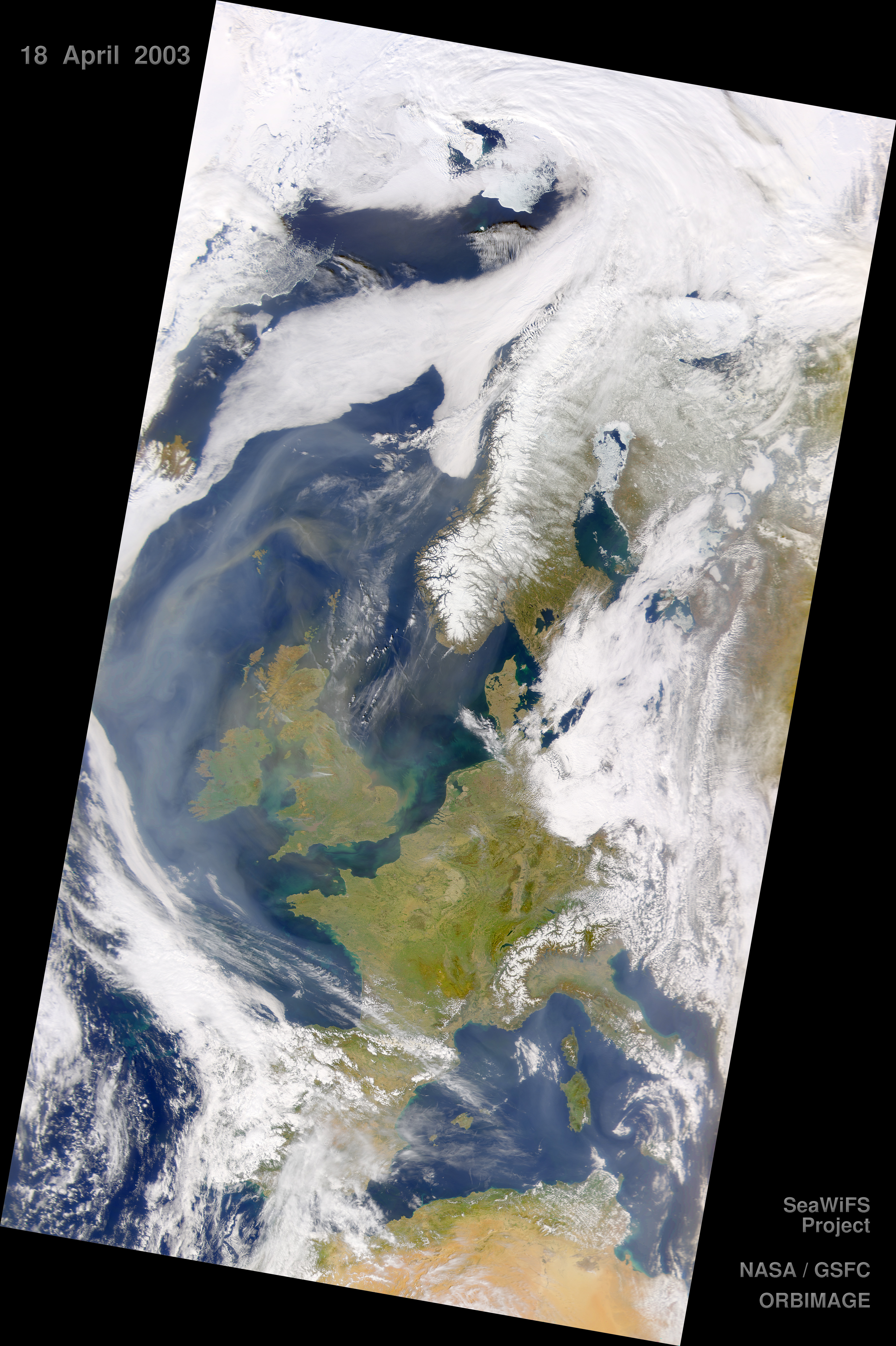 African Dust Reaches Northern Europe - related image preview