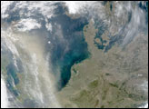 African Dust Reaches Northern Europe