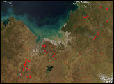 Fires in Northwest Australia