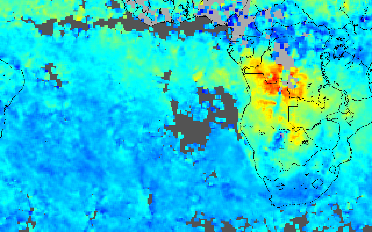 Biomass Burning in Central and Southern Africa - related image preview