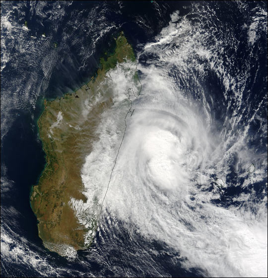 Tropical Cyclone Manou hits Madagascar