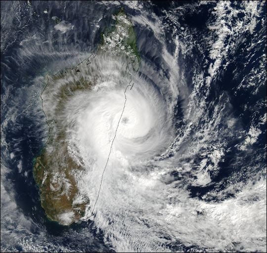 Tropical Cyclone Manou hits Madagascar