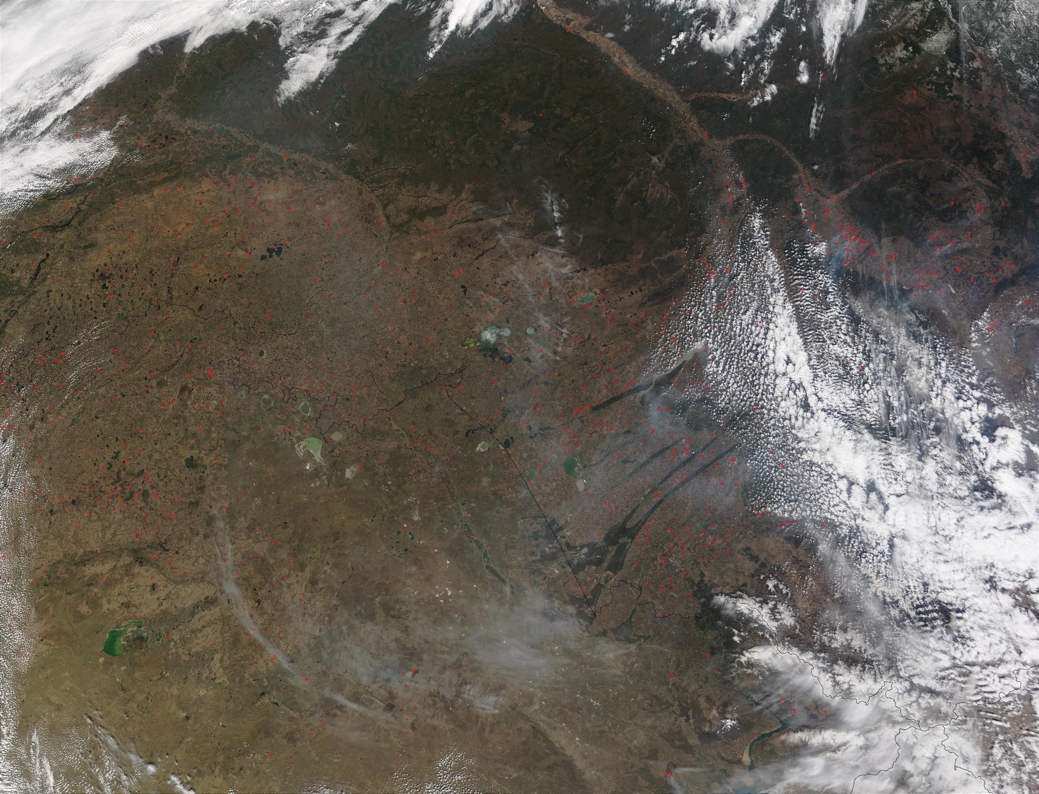 Fires in Central Asia - related image preview