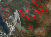 Fires Across Tanzania