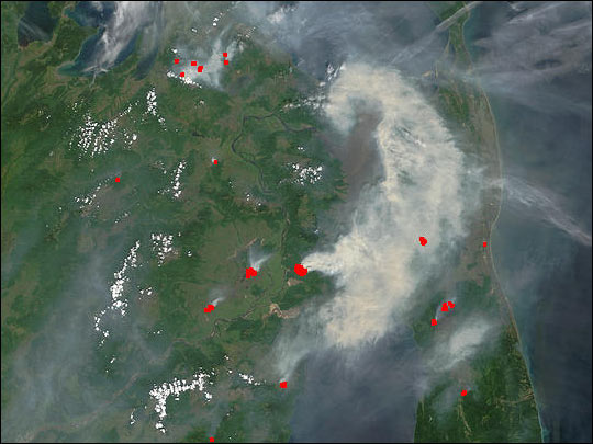 Forest Fires in Eastern Russia