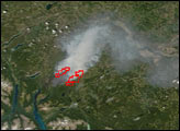 Fires in Western Canada