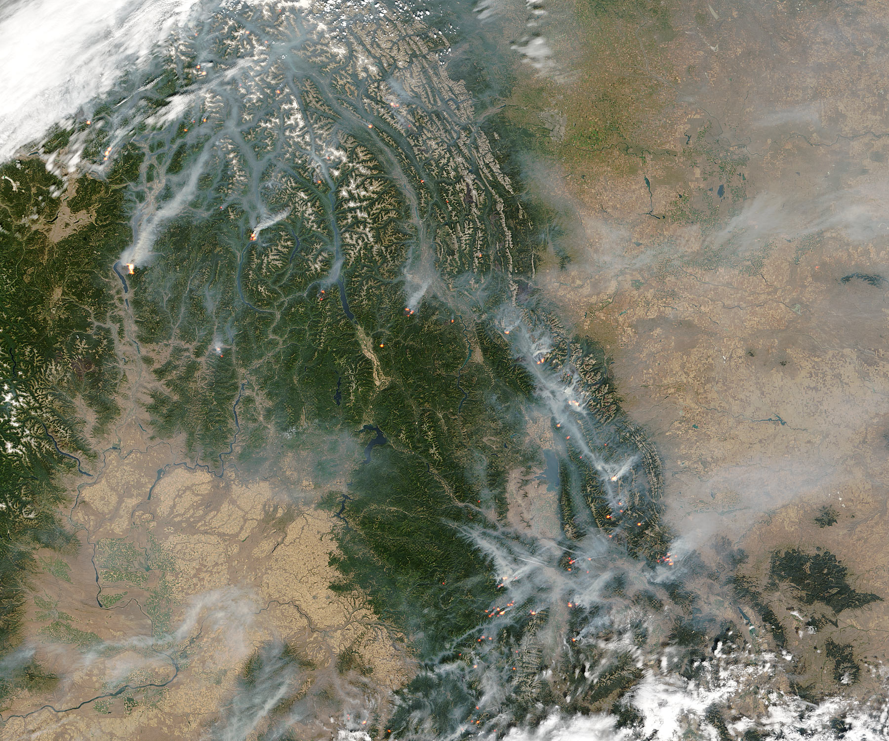 Fires in Western Canada - related image preview