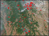 Fires in Brazil and Bolivia