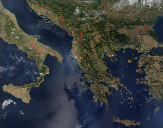 Fires in the Balkans - related image preview