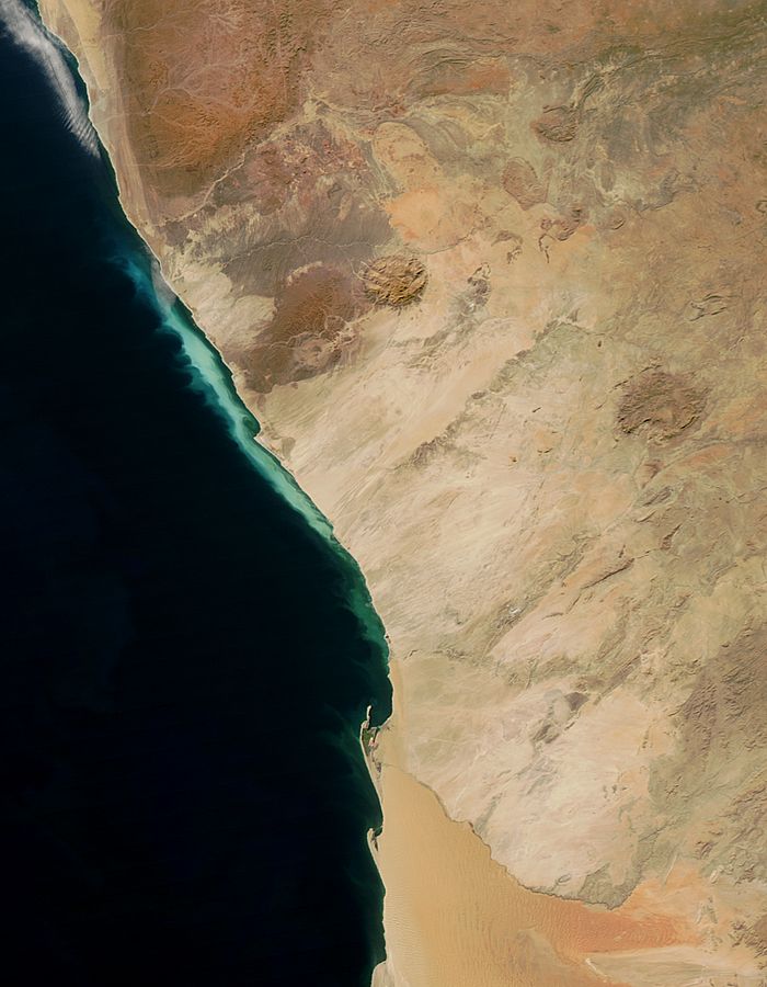 Hydrogen sulphide eruptions along the coast of Namibia - related image preview