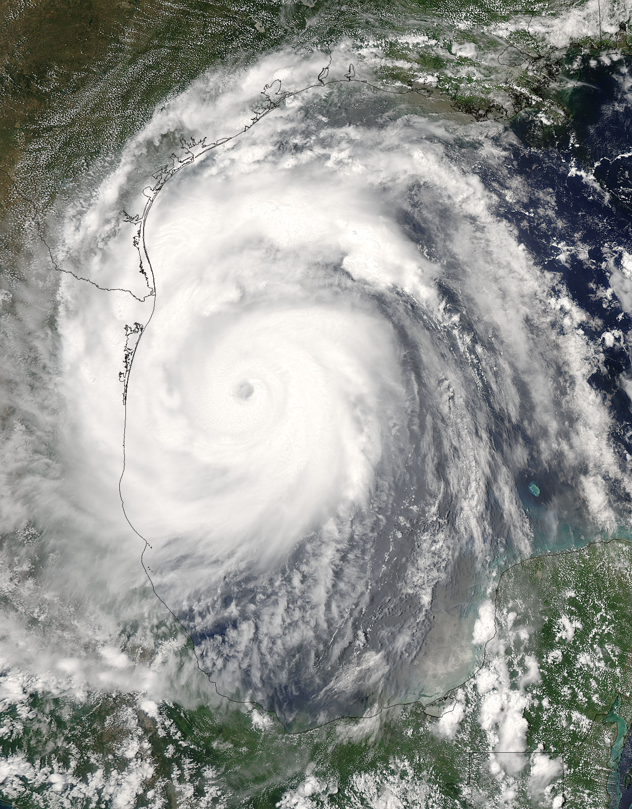 Hurricane Emily (05L) approaching Mexico and Texas - related image preview