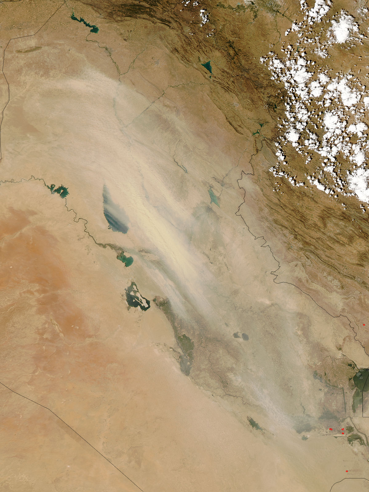 Dust storm in Iraq - related image preview