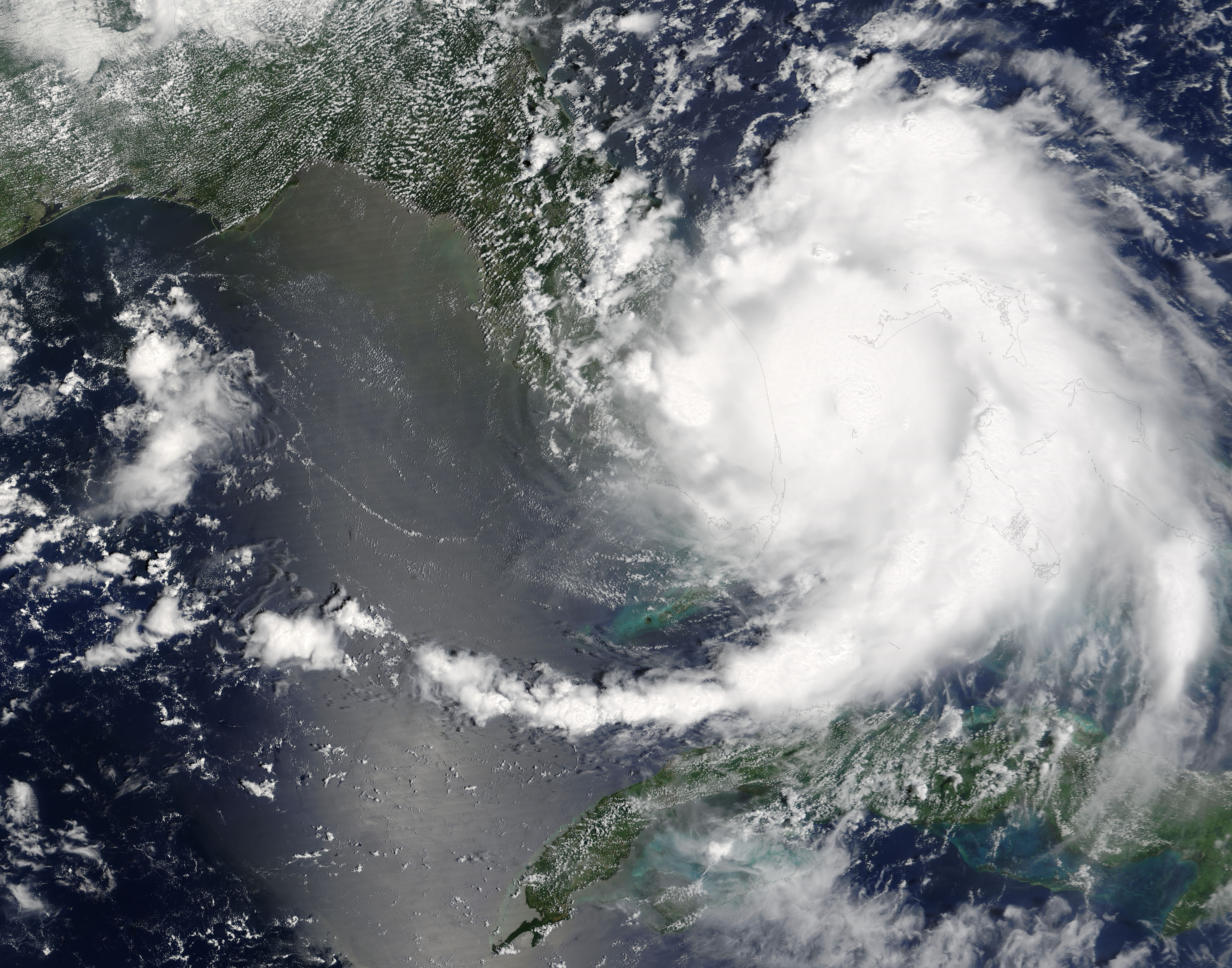 Hurricane Katrina (12L) over Florida - related image preview