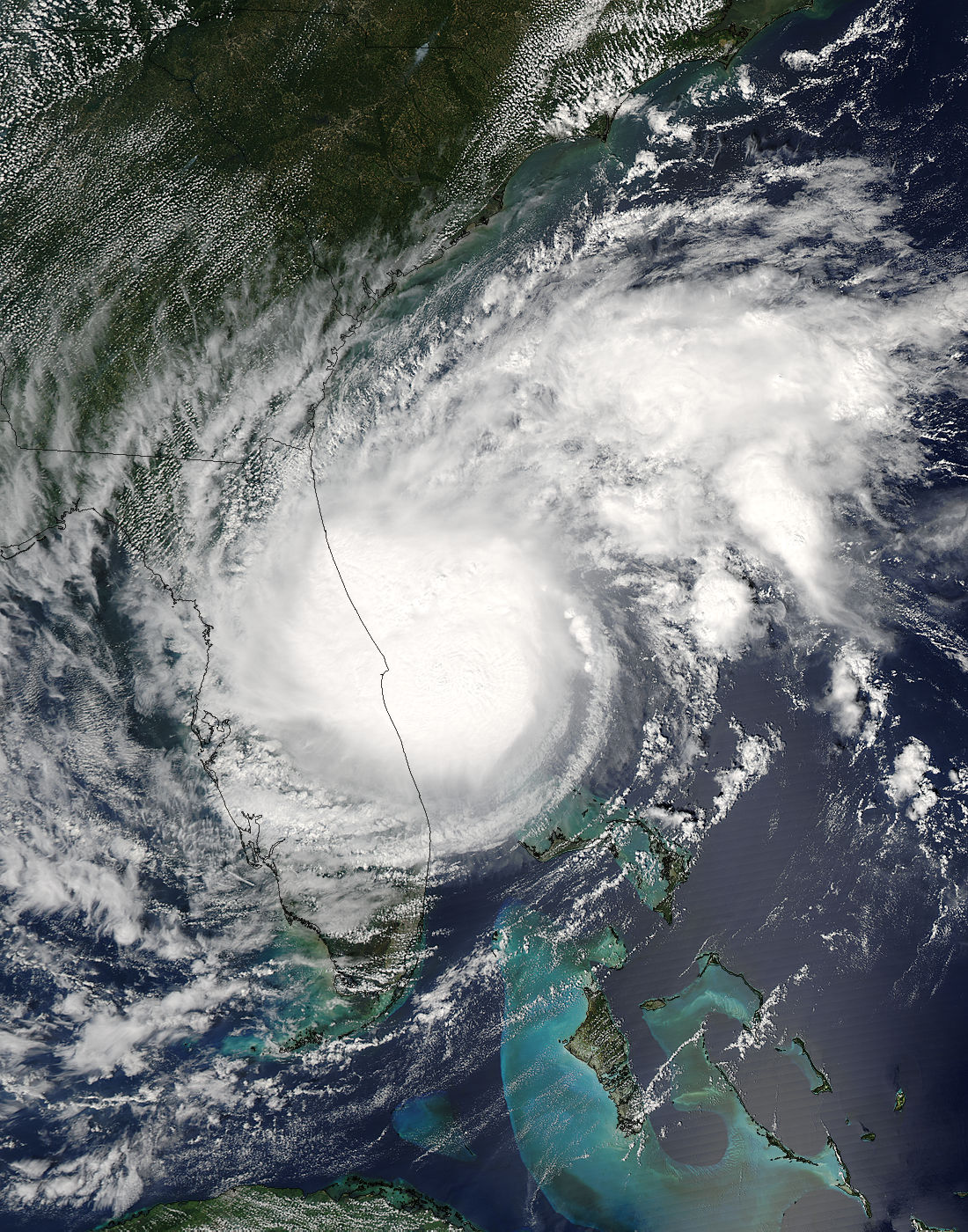 Tropical Storm Ophelia (16L) off Florida - related image preview