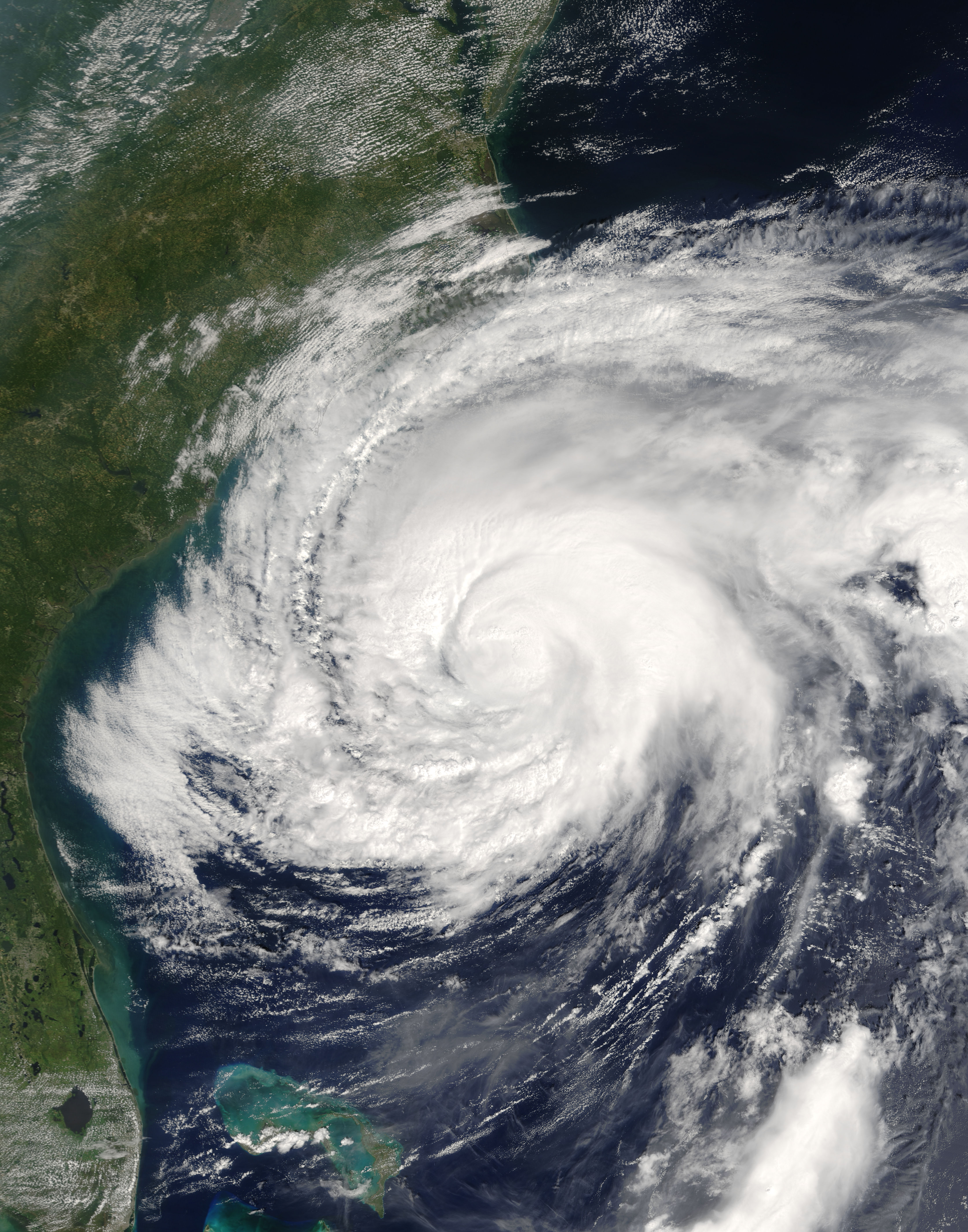 Hurricane Ophelia (16L) off South Carolina - related image preview