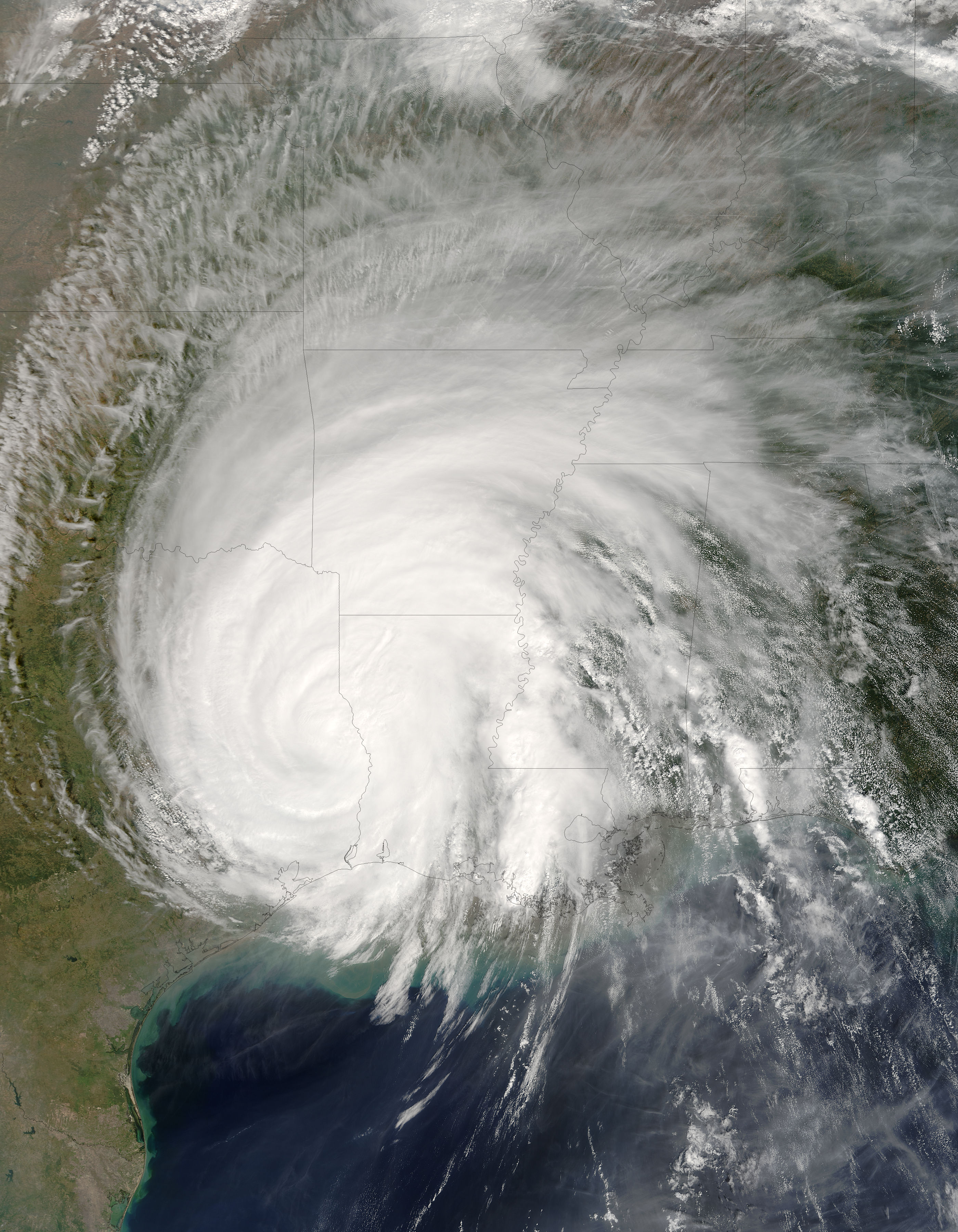 Hurricane Rita (18L) over the Gulf Coast - related image preview