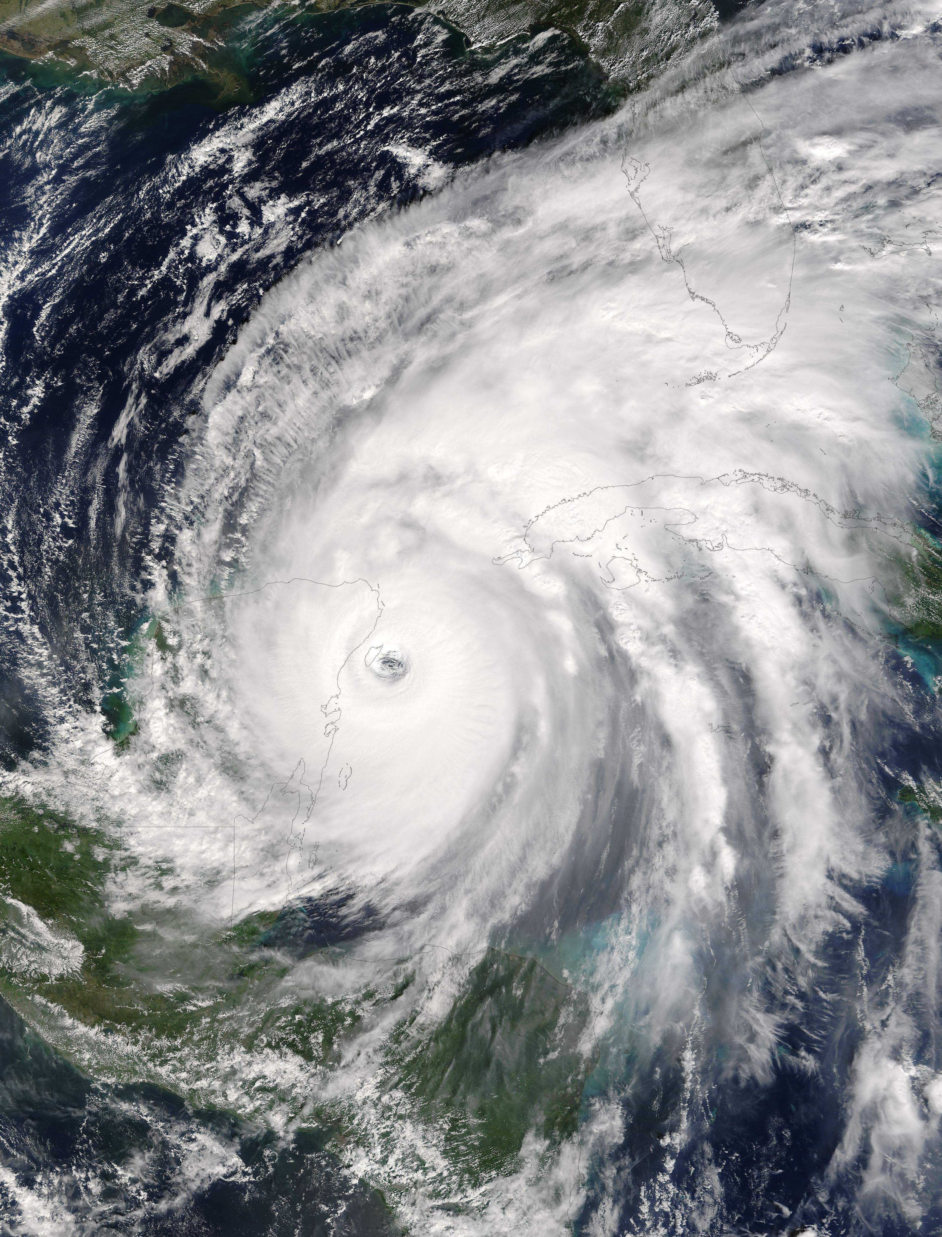 Hurricane Wilma (24L) over Mexico - related image preview