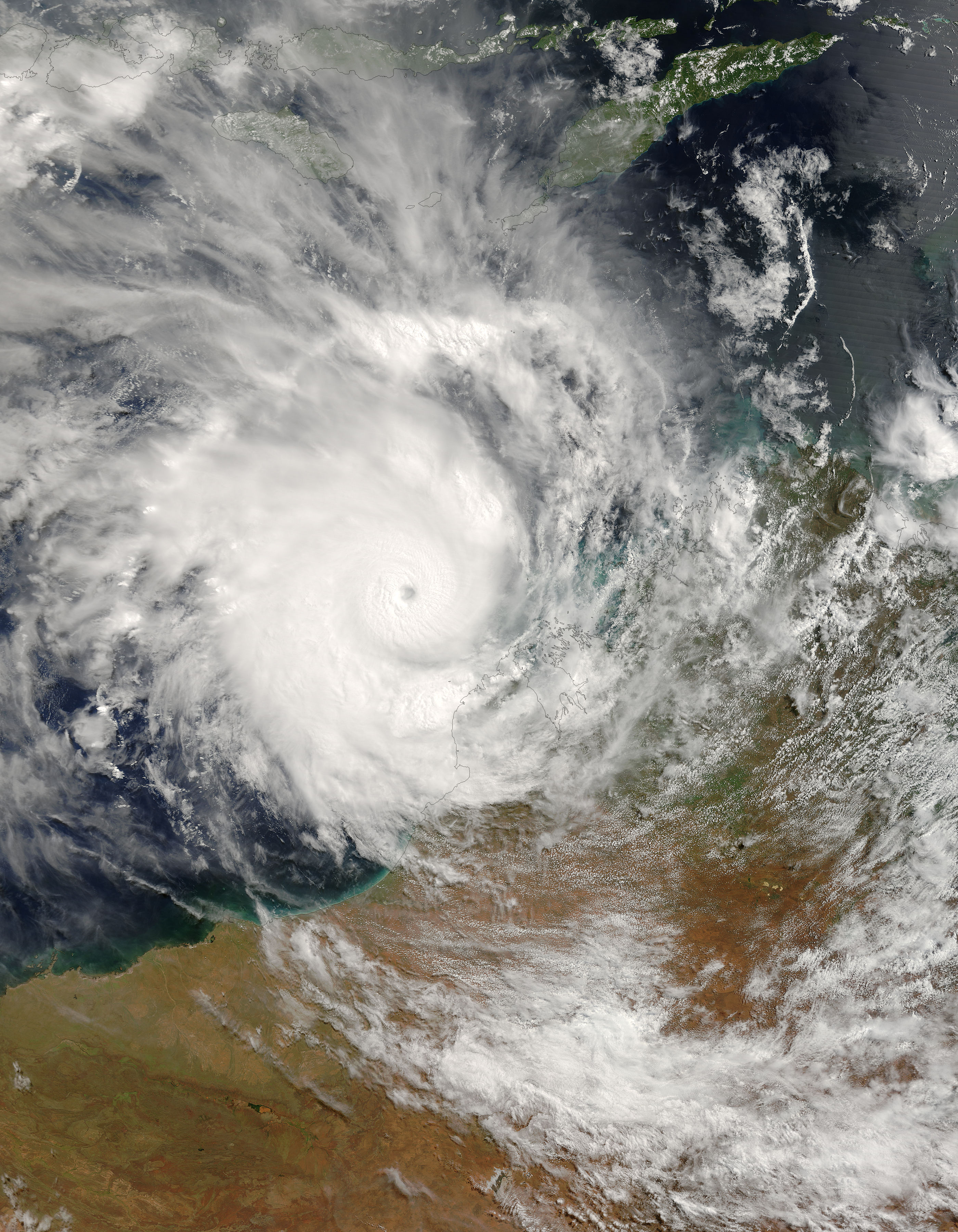 Cyclone Glenda (20S) off Australia - related image preview