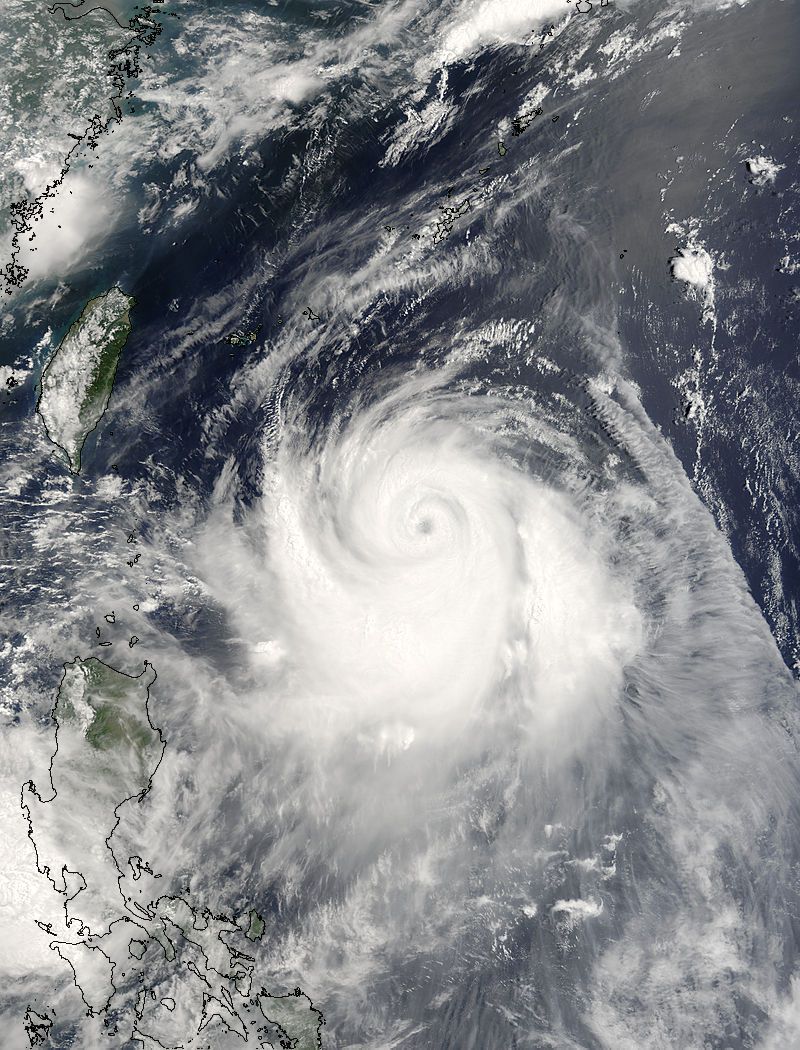 Typhoon Ewiniar (04W) in the Philippine Sea - related image preview