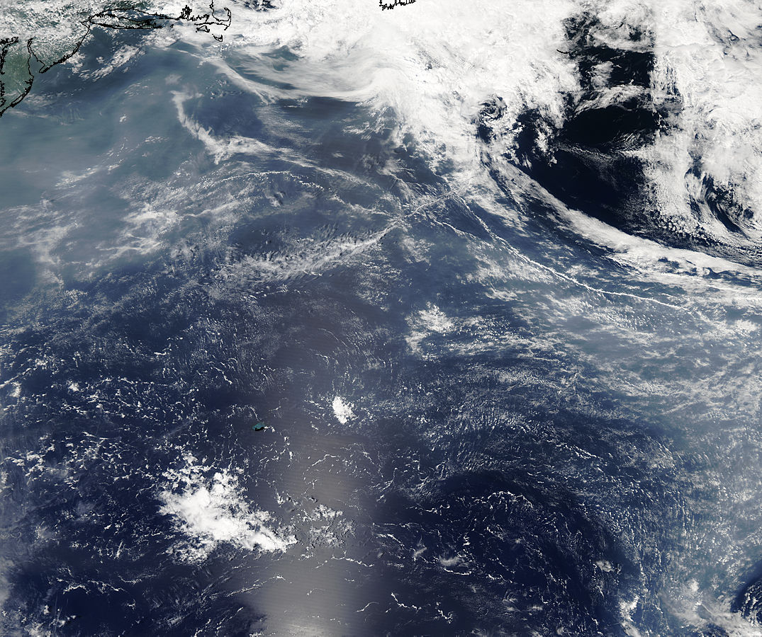 Haze over the Atlantic Ocean - related image preview