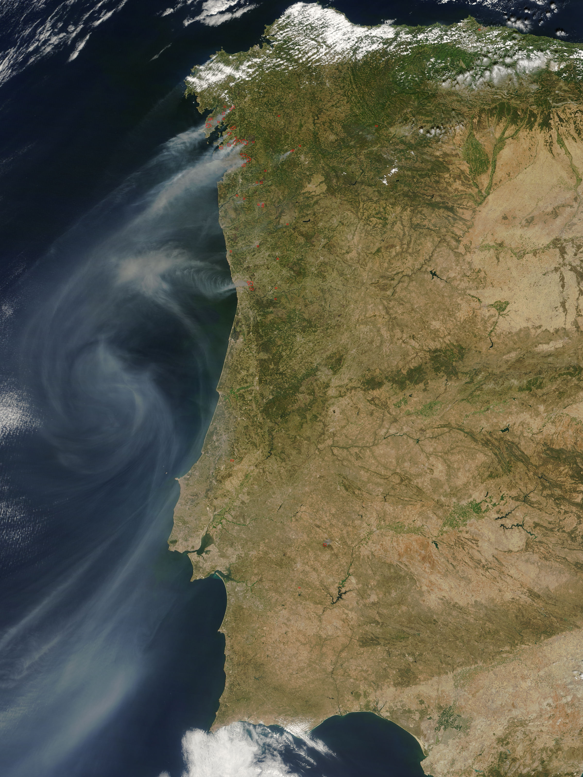 Fires in Spain and Portugal - related image preview