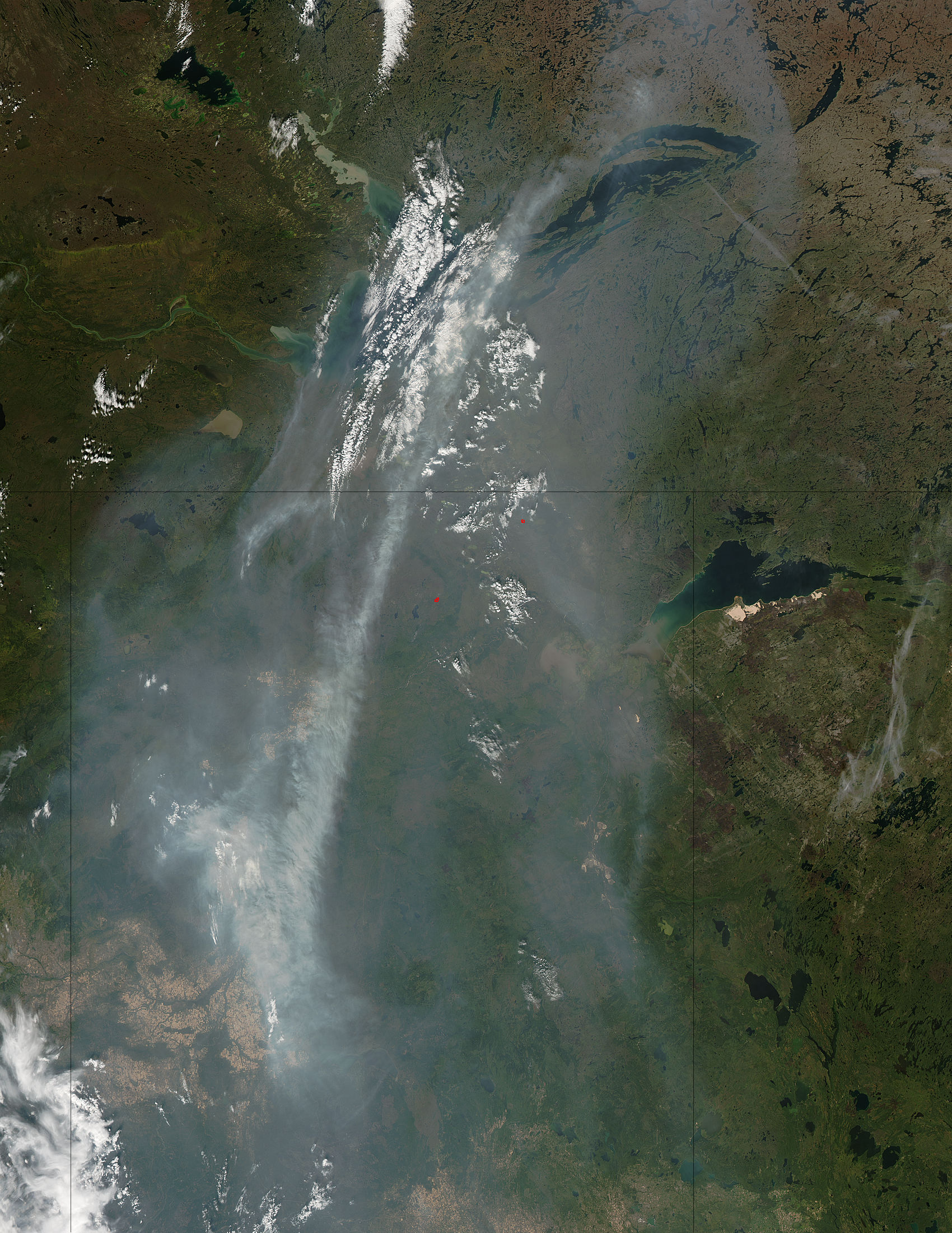 Smoke in western Canada - related image preview