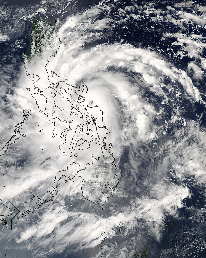 Typhoon Xangsane (18W) over the Philippines - related image preview