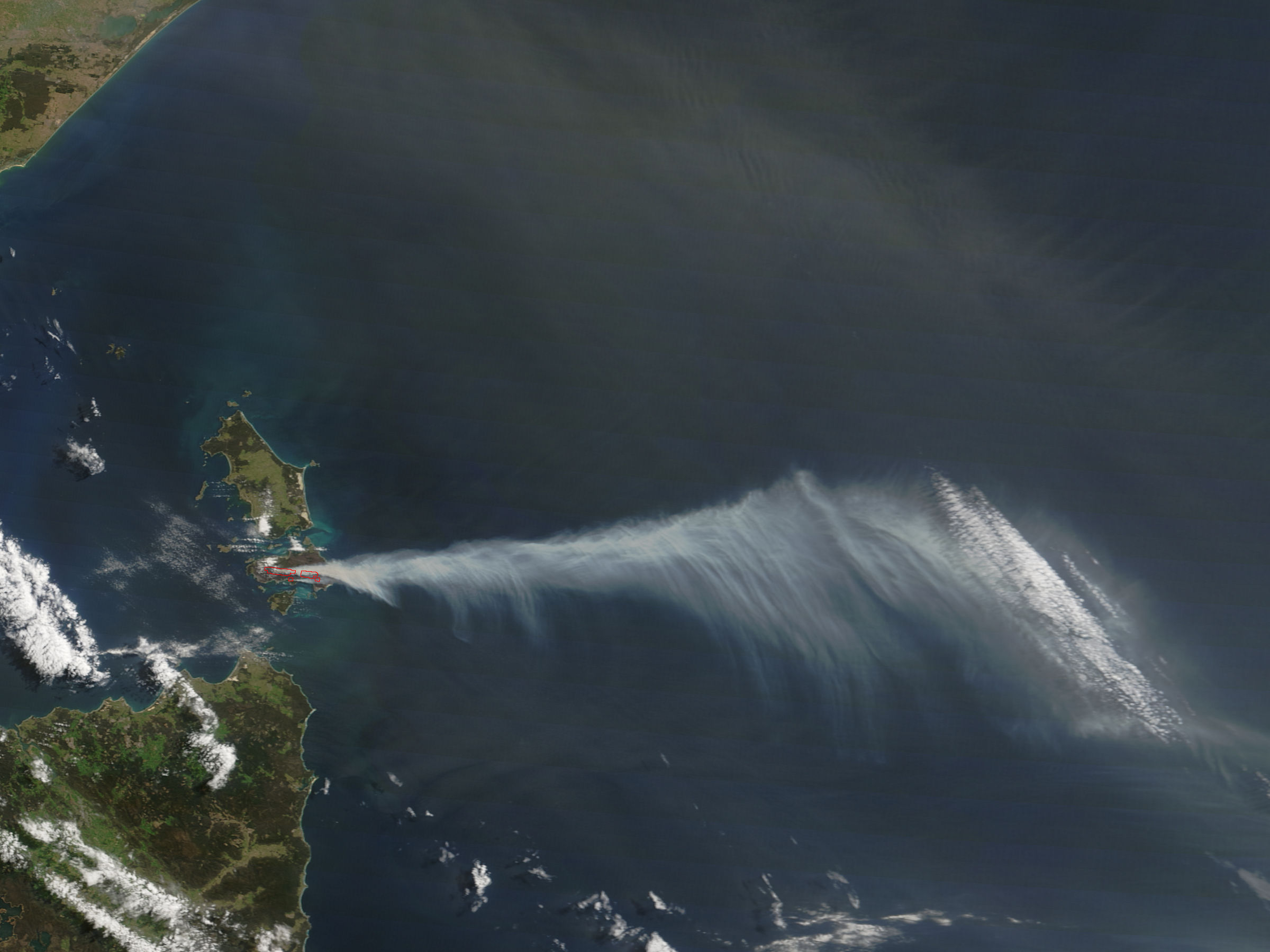 Fires on Cape Barren Island, Australia - related image preview