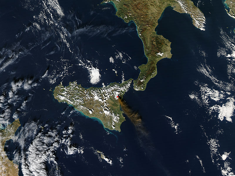 Eruption of Mt. Etna in Sicily - related image preview